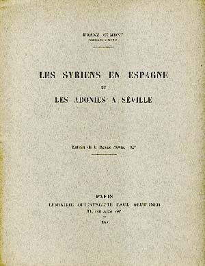 Les Syriens en Espagne et les Adonies à Séville